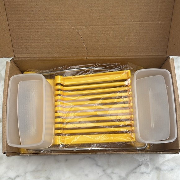 Egg slicer with accessories set Dimensions: 9L in x 5W in x 2H in - Picture 8 of 8